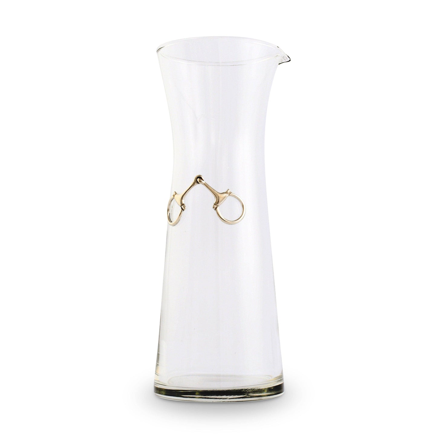 Equestrian Bit Pewter & Glass Wine Carafe - IN STORE OR LOCAL DELIVERY ONLY