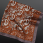 Rust & Brown Western Paisley Scarf