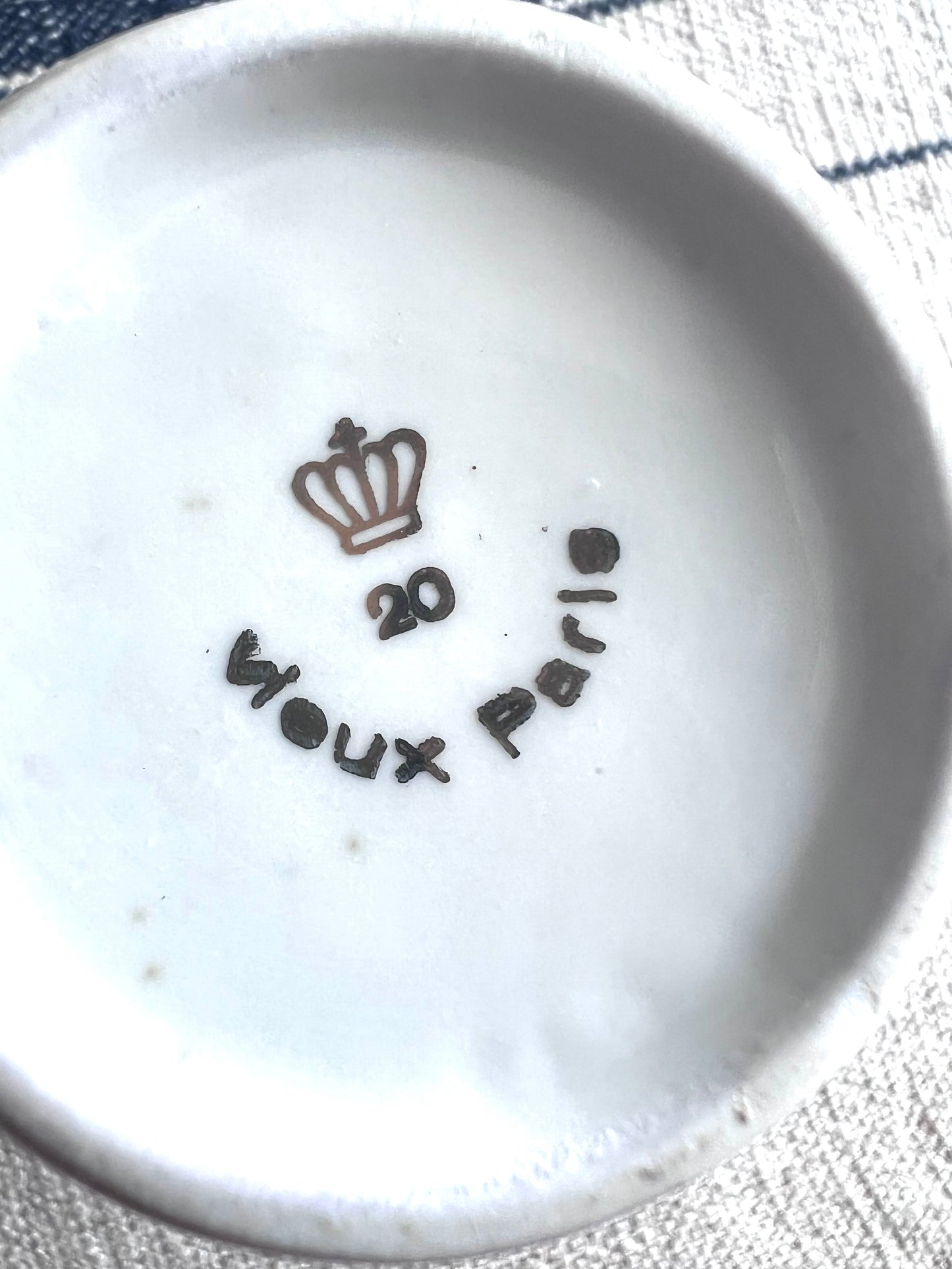 Vintage Bremer & Schmidt “Vieux Paris” Creamer - Germany