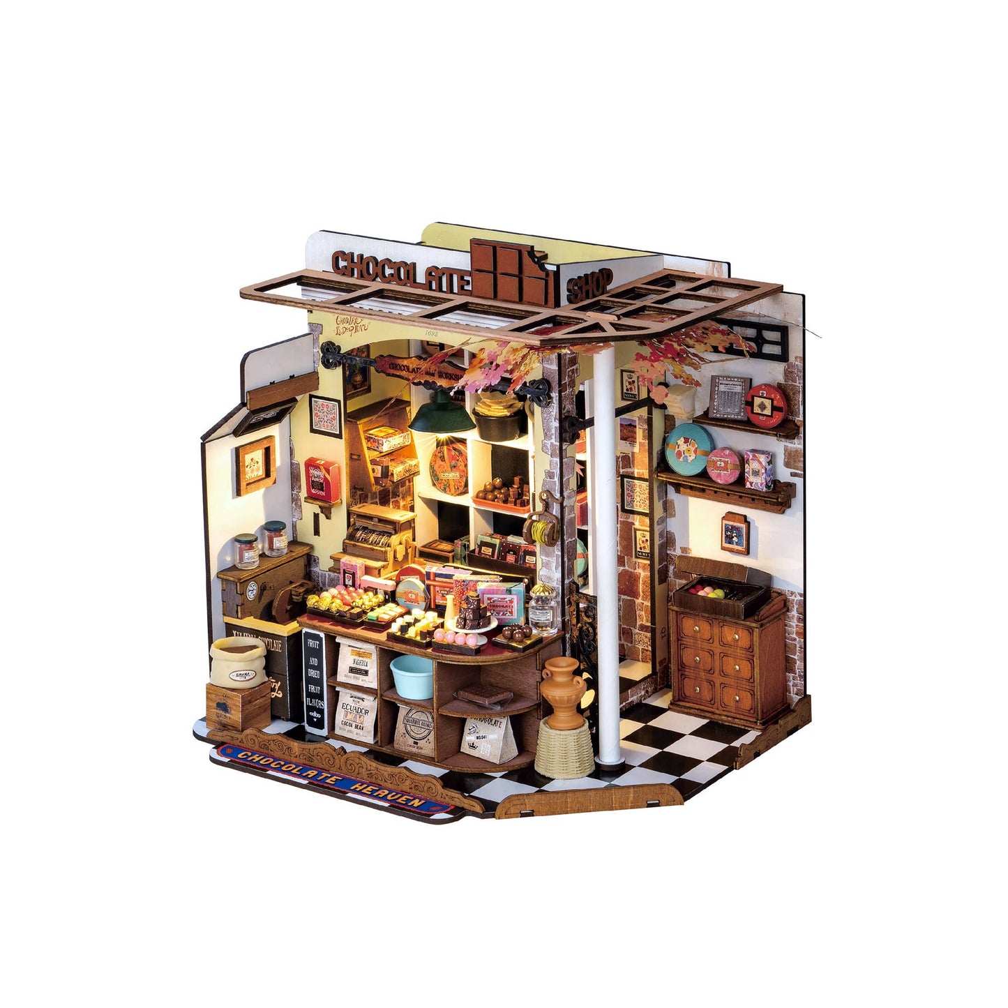 Henry's Chocolate Shop Book Nook Kit