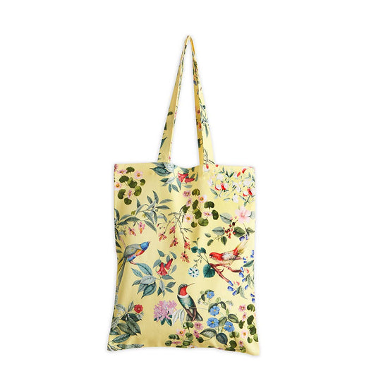 Yellow Bird 100% Cotton Tote Bag