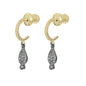 N° 865 Diamond & Gold Earrings