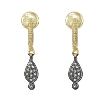 N° 865 Diamond & Gold Earrings
