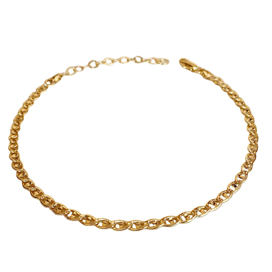 18k Gold Filled Mariner Anklet