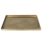 Tulum Tray, Brass - Rect Lrg: Brass / Aluminum