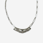 The Anne - Vintage Refashioned Rhinestone Pendant Necklace