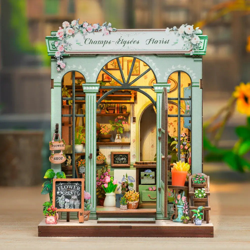 Champs-Élysées Florist Book Nook Kit