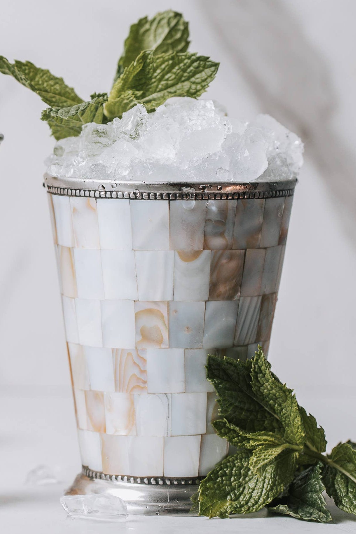 Mother of Pearl Julep Cup