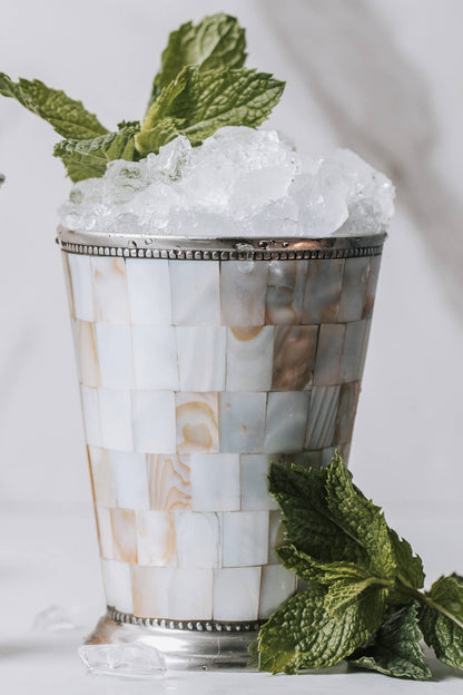 Mother of Pearl Julep Cup