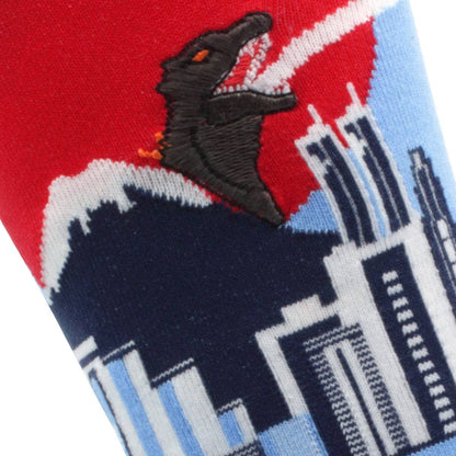 "Tokyo Monster" - Soxfords NY Tokyo City Themed Men's Pima Socks