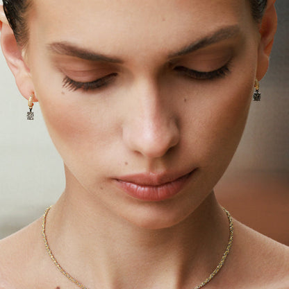 N° 996 Diamond Bicolore Earrings