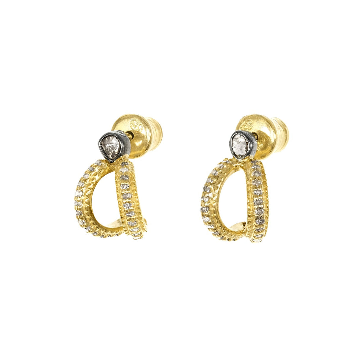 N° 997 Diamond Bicolore Earrings