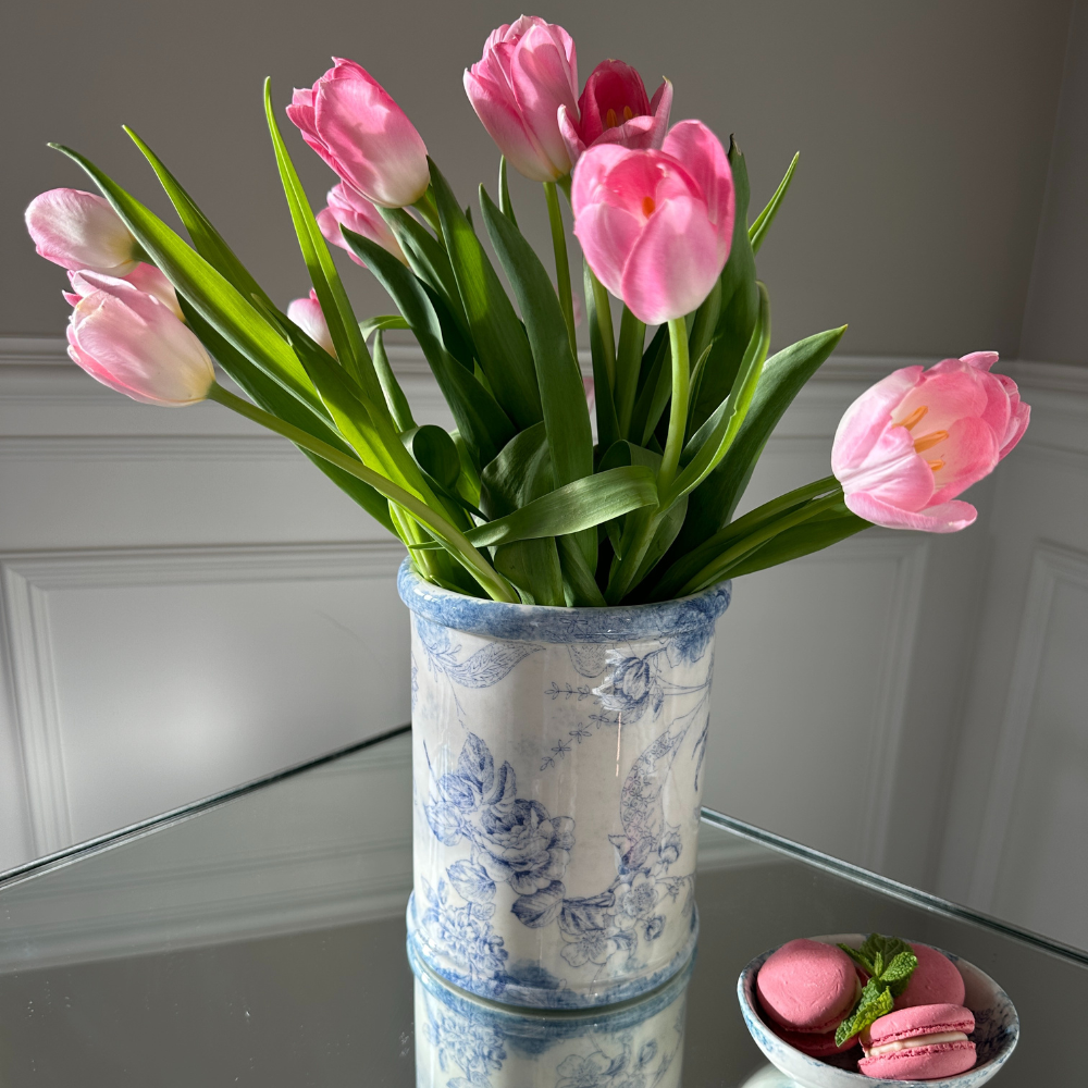 Giulietta Blue Utensil Holder
