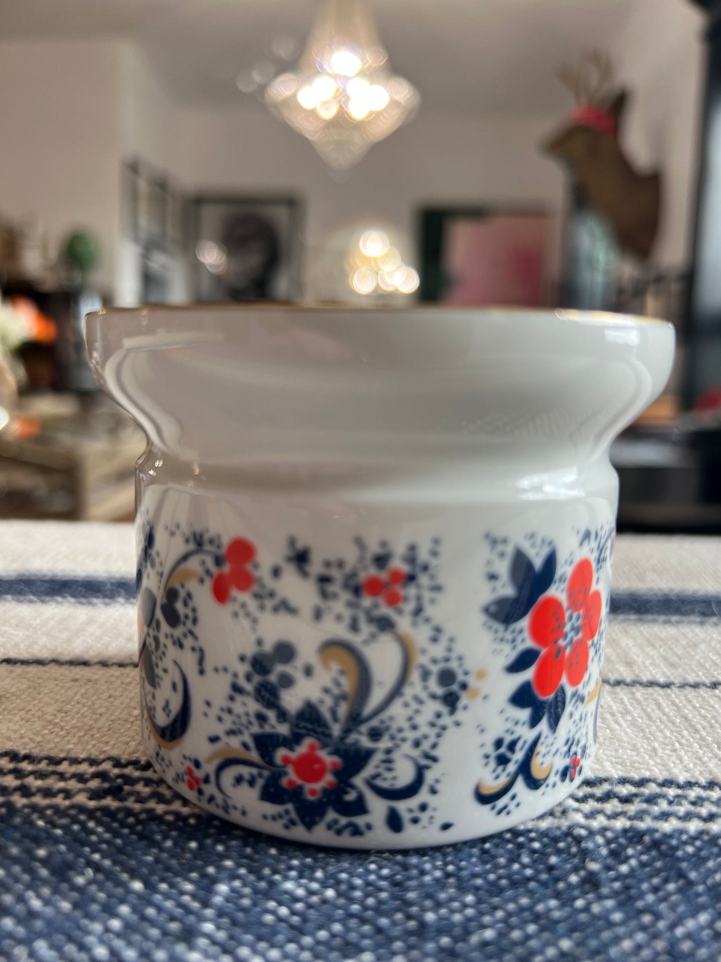 Vintage Bremer & Schmidt “Vieux Paris” Porcelain Bowl - Germany