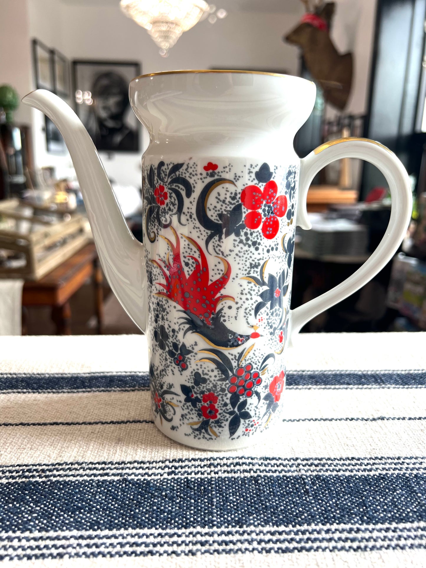 Vintage Bremer & Schmidt “Pagode” Coffee Pot - Germany