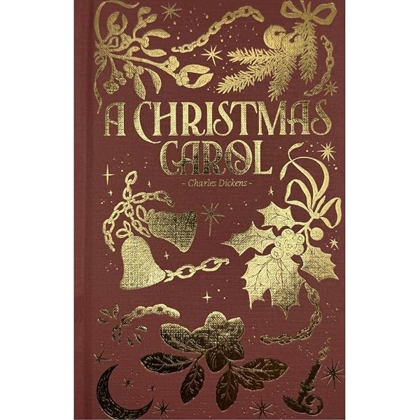 A Christmas Carol by Charls Dickens - Luxe Hardcover