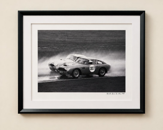 Classic Sports Car Race 1959 Framed Art