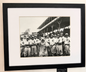 1908 Chicago Cubs and Bear Mascot Framed Matted Photo