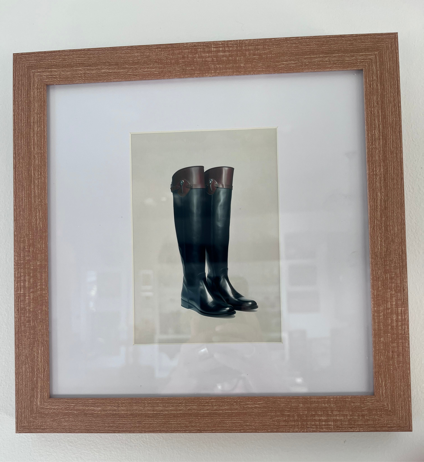 Riding Boots - Equestrian print