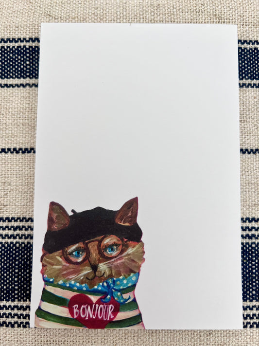Bonjour Chat Le Petit Notepad