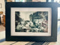 "Members of the Seattle Tubing Society" Framed Print - Small