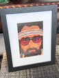 Richie Tenenbaum of The Royal Tenenbaums Framed Print by Meredith Hogeland