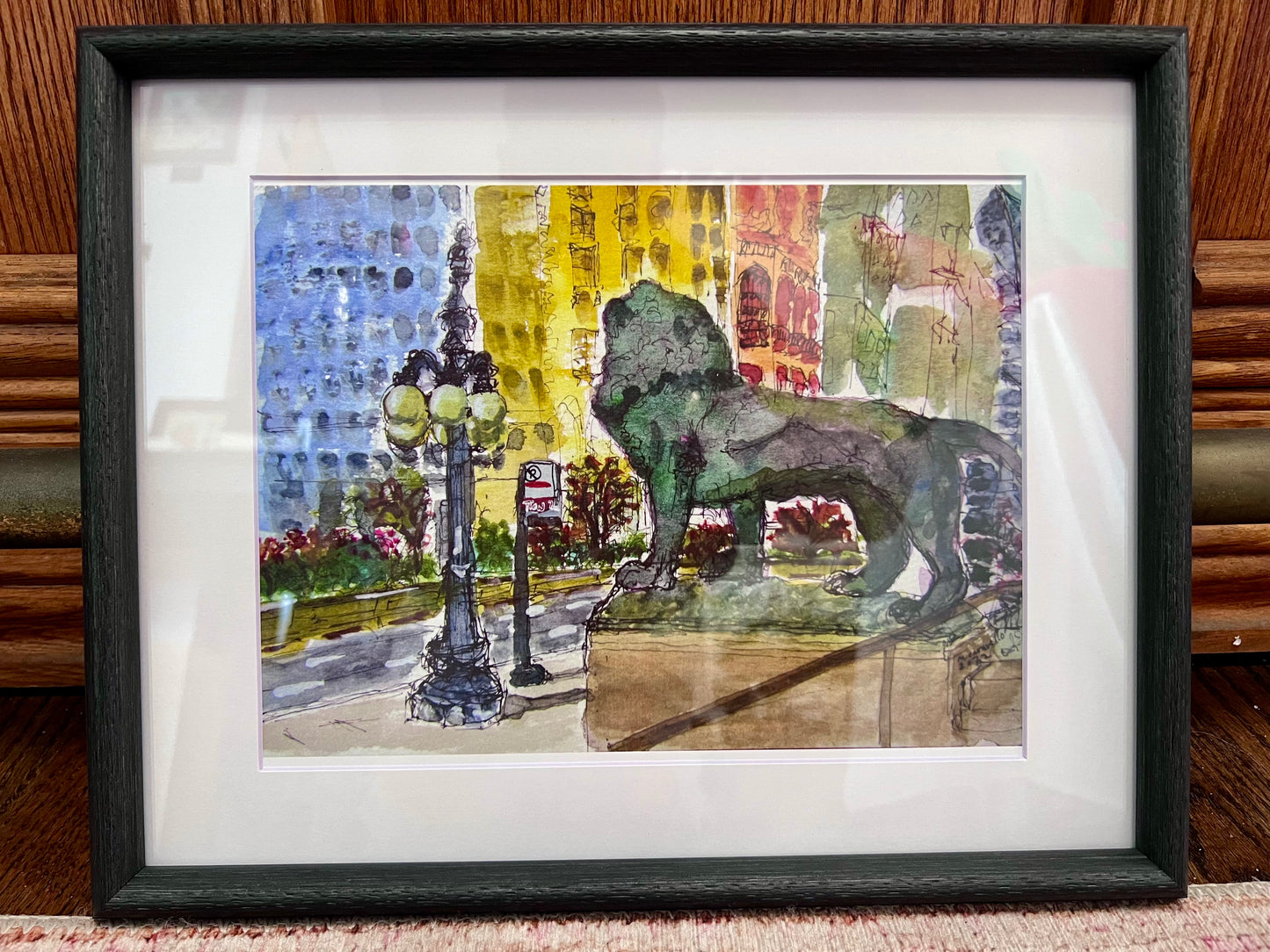 Art Institute of Chicago Framed Print by Maggie Caravello