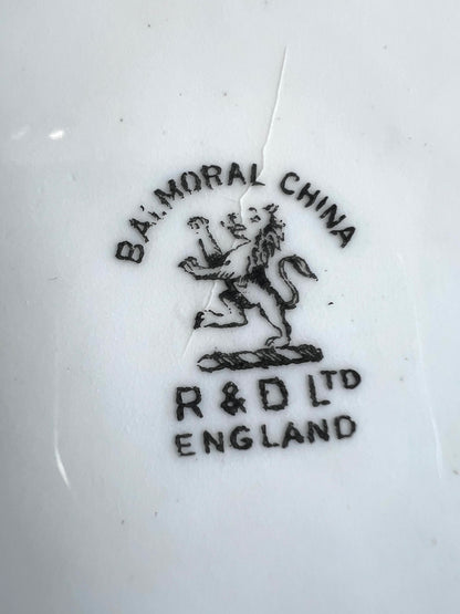 Antique Redfern & Drakeford "Balmoral" Dinner Plate - England