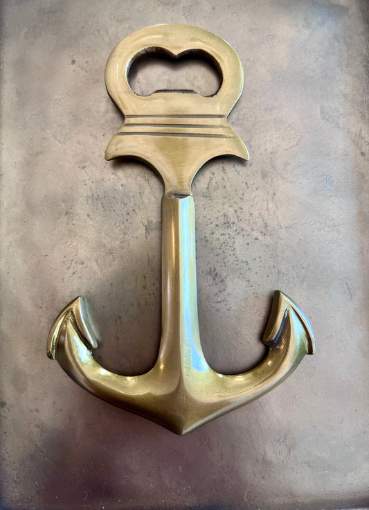 Brass Anchor Bottle Opener