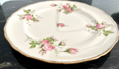 Cannonsburg Pink Rose China with 22KT Gold Trim – 92-Piece Heirloom Set