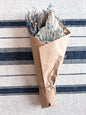 Dried Blue & Beige Floral Bunch