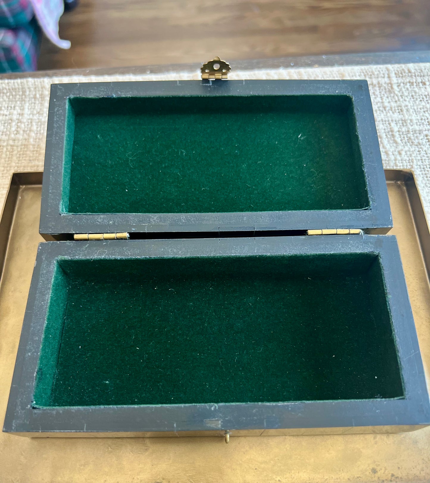 Engraved Fish on Water Buffalo Horn Box