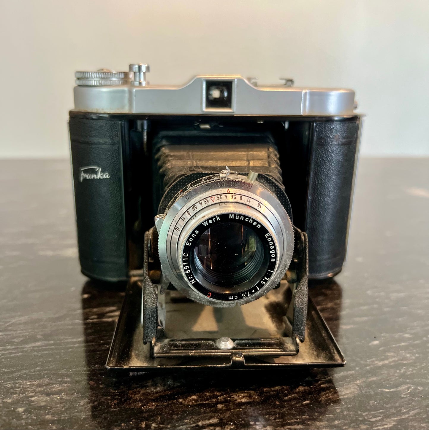 Franka Solida I German Folding Camera circa 1952