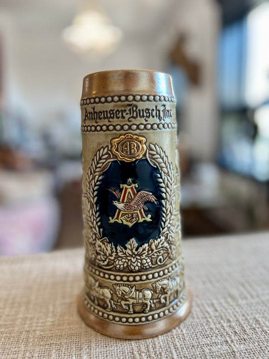 Vintage Anheuser-Busch Beer Stein