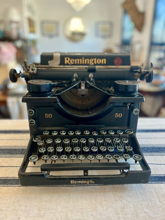 Vintage Remington Typewriter Circa 1940s-1950s