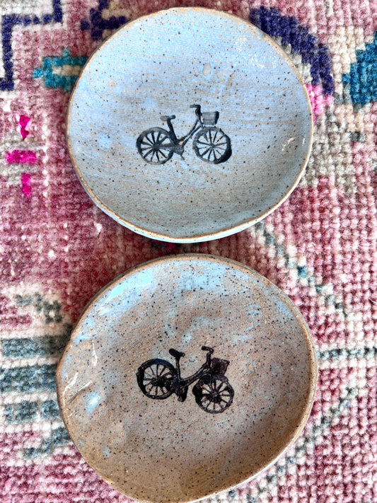 Bicycle Handmade Mini Plate