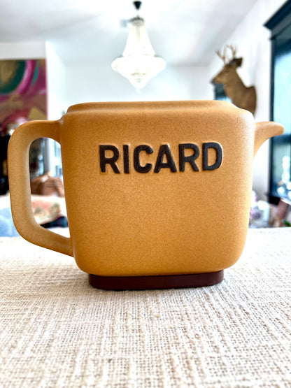 Vintage Ricard Ceramic Pitcher from RICARD Ceramic Ateliers - France 1950s