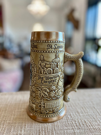 Vintage Anheuser-Busch Beer Stein