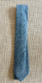 Speckled Light Blue 50% Wool/ 50% Viscose Handmade Necktie