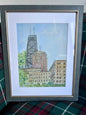The Drake Hotel Framed Print by Maggie Caravello