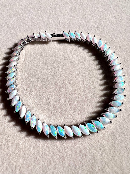 Opal Fire Tennis Bracelet