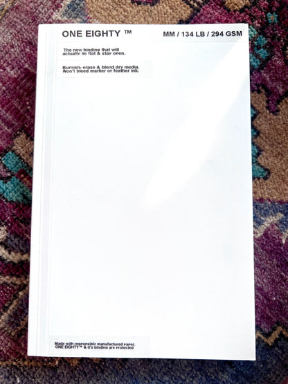 The ONE EIGHTY™ - handcrafted art book