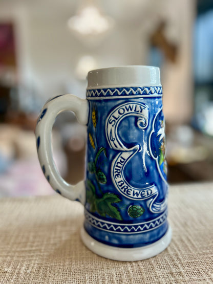 Vintage 1982 Old Style Beer Stein #22733