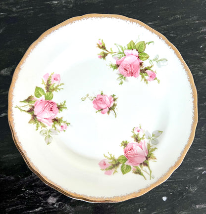 Cannonsburg Pink Rose China with 22KT Gold Trim – 92-Piece Heirloom Set
