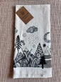 Clouds & Trees 100% GOTS Organic Cotton Tea Towel