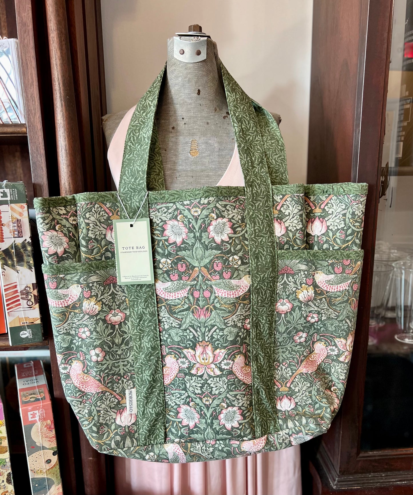 William Morris & Co. Strawberry Thief Tote Bag