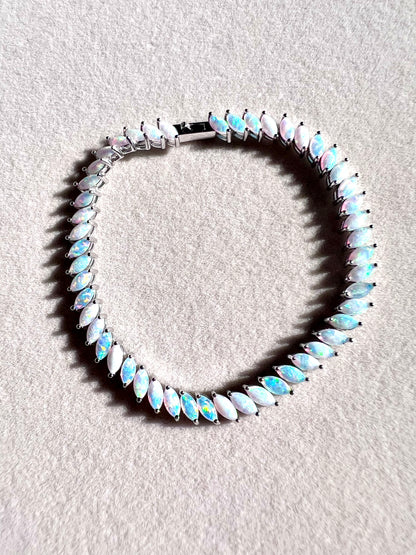 Opal Fire Tennis Bracelet