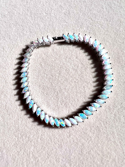 Opal Fire Tennis Bracelet