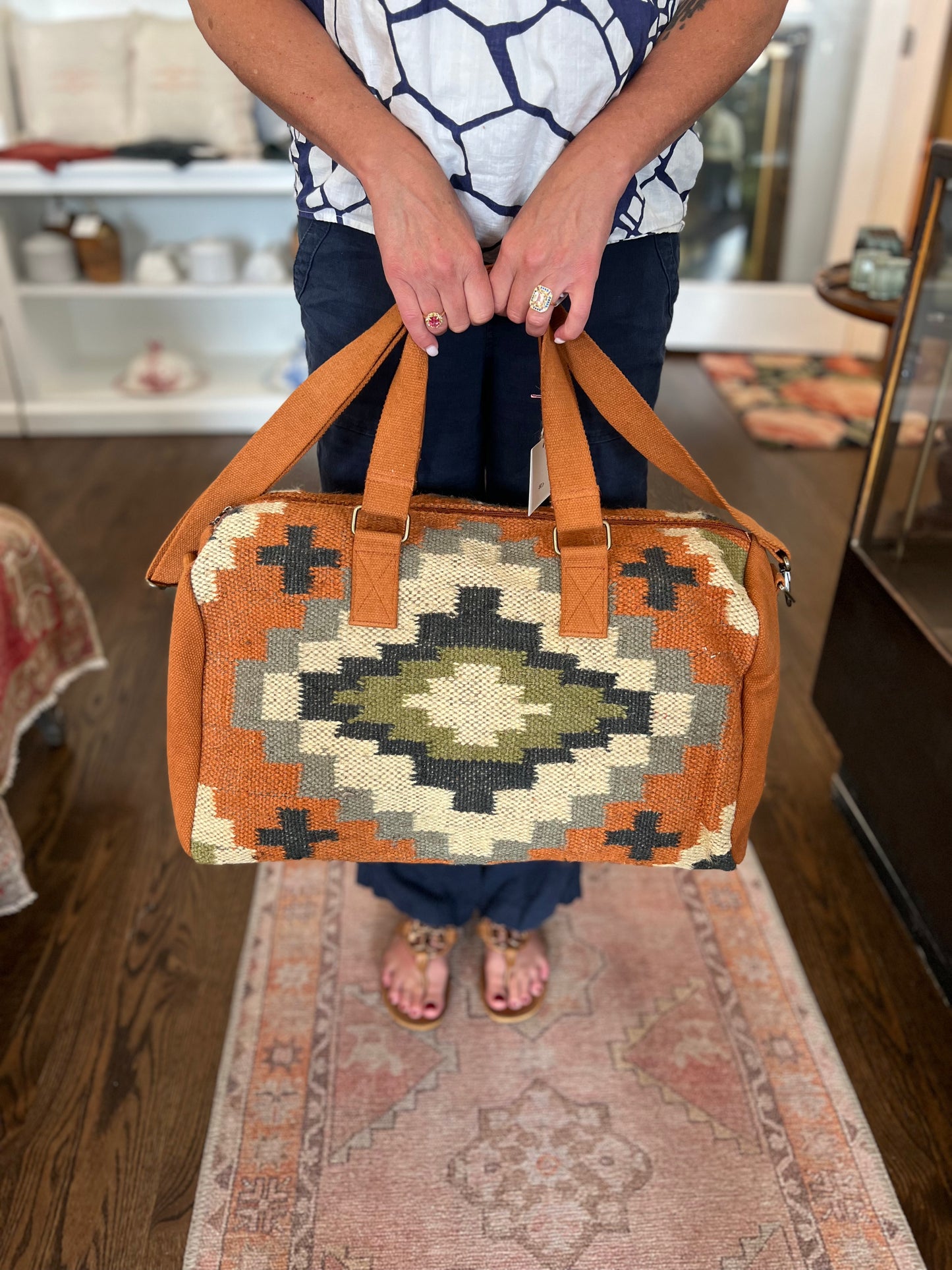 The Texcoco Aztec Weekender Duffel