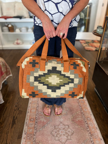 The Texcoco Aztec Weekender Duffel